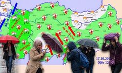 Meteoroloji'den 5 ile turuncu, 39 ile sarı kodlu yağış uyarısı