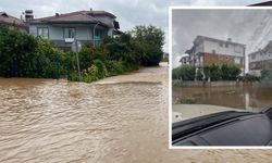 Muğla Dalaman'da sağanak sonrası Tersakan Çayı taştı