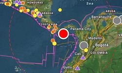 Panama'nın güneyinde 7,7 büyüklüğünde deprem ve tsunami uyarısı