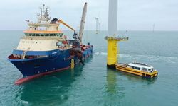 Rampion Rüzgar Çiftliği'nde Türbin Temeline 75 Bin Özel Beton Küp Yerleştirildi