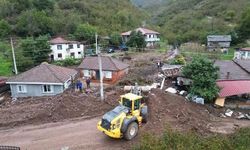 Sakarya Karasu'da sel ve heyelan nedeniyle bir ev yıkıldı, eşyalar dağıldı