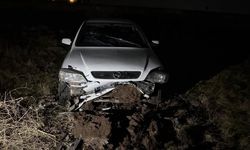 Şanlıurfa Siverek'te otomobil şarampole devrildi: 3 kişi yaralandı