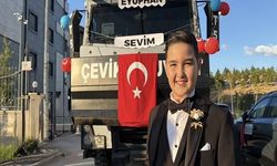 Şehit polis Ali Sevim'in oğlu Eyüphan'a TOMA'lı sünnet konvoyu