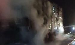 Susurluk'ta Kömür Yüklü Tır Dorsesinde Yangın Çıktı