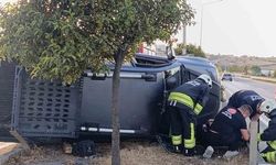 Tekirdağ'da Çocuğun Bulunduğu Araç Kaçırıldı, Kazalar Zinciri Yaşandı