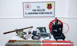 Van Çaldıran'da Kaçak Kazı Yapan İki Kişi Suçüstü Yakalandı