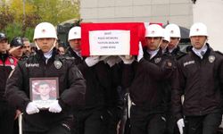 Van'da kazada şehit olan polis memuru Tayfun Akalan için tören düzenlendi