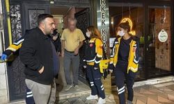 Yangından kurtarılan kişi ekiplerden borcunu sordu