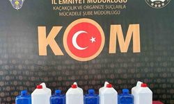 Yozgat Boğazlıyan'da 30 litre kaçak etil alkol ele geçirildi