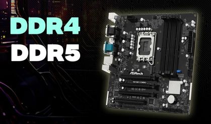 ASRock'tan DRAM krizine karşı hamle: DDR4 ve DDR5 aynı anakartta buluştu