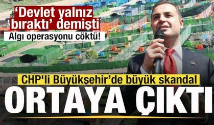 CHP'li belediyede büyük skandal ortaya çıktı! Algı operasyonu çöktü!