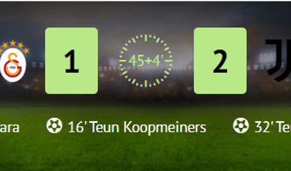 Galatasaray, 16 play-off turu ilk maçında Juventus ile karşı karşıya geliyor.