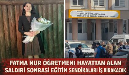 İstanbul’da Eğitim Durdu: Fatma Nur Öğretmen İçin İş Bırakılıyor!