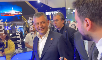 CHP Genel Başkanı Özgür Özel SAHA EXPO 2026'da Yerli Teknolojiyi İnceledi