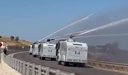 Antalya Kumluca'daki Orman Yangınında TOMA'ların Etkili Müdahalesi