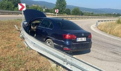 Navigasyon Hatası Bursa İnegöl'de Trafik Kazasına Yol Açtı: 1 Yaralı