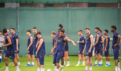 Trabzonspor, Yeni Sezon Hazırlıklarını Çift Antrenmanla Sürdürdü