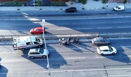 Büyükçekmece E-5'te Motosiklet Kazası Trafiği Kilitledi