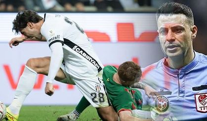 Beşiktaş-Amedspor maçında Vlahovic'in ceza sahasında yerde kalması tartışma yarattı