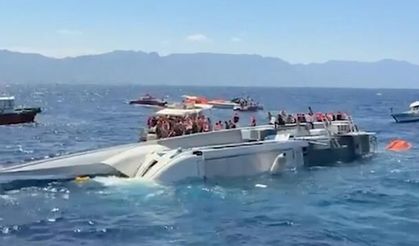 Girne Açıklarında Batan Gemiden Sağ Kurtulan Kazazede Annesini Arayarak Helallik İstedi