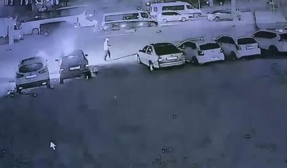 Antalya Serik'te 6 Araç Benzin Dökülerek Ateşe Verildi
