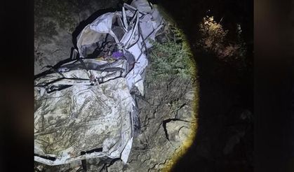 Çankırı'da uçuruma yuvarlanan araçta 4 kişi yaşamını yitirdi, 1 kişi yaralandı