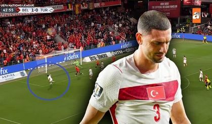 Milli Takım, Belçika karşısında Merih Demiral ile beraberlik fırsatını değerlendiremedi
