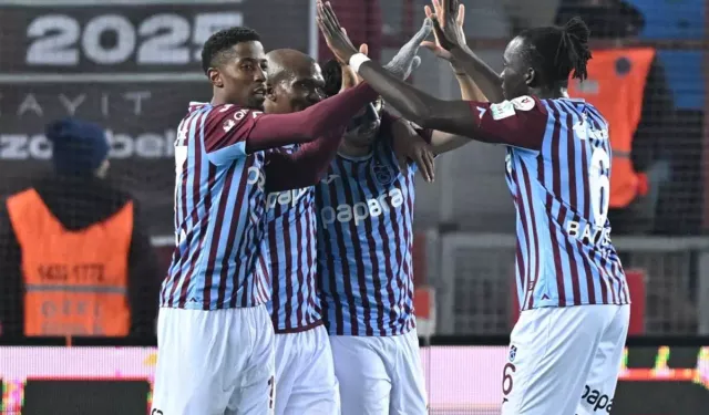 Aylar sonra bir ilk yaşandı: Trabzonspor, Sivasspor'u 4-0 yendi