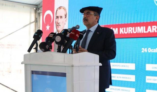 Bakan Tekin'den Elazığ'a öğretmenevi müjdesi