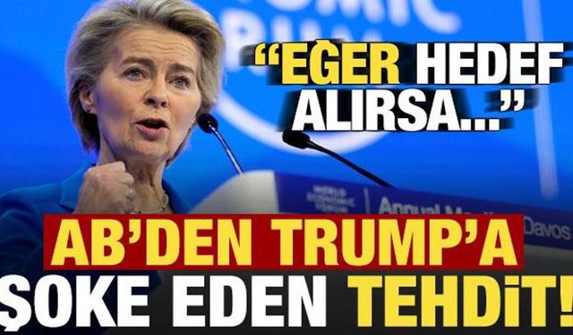 AB'den Trump'ı şoke edecek tehdit: Şert şekilde yanıt vereceğiz!