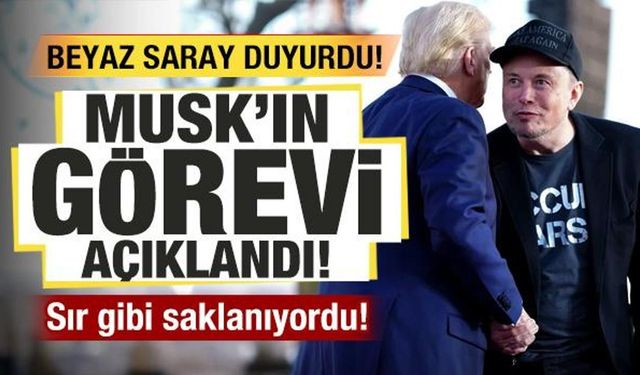 Beyaz saray duyurdu! Sır gibi saklanıyordu! Elon Musk'ın görevi açıklandı