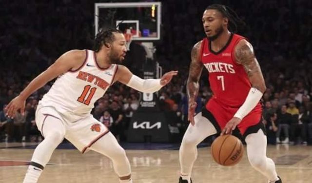 Knicks, Brunson'ın 42 sayısıyla Rockets'ı devirdi