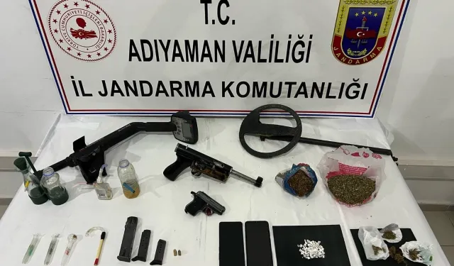 Adıyaman’da uyuşturucu operasyonu: 14 Gözaltı