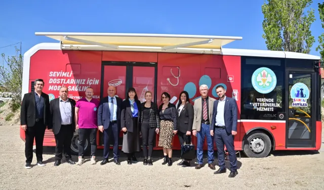 Manisa'da 'Vetbüs' ilçelerde hizmette