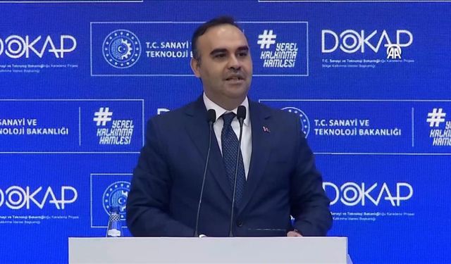 Bakan Kacır: 158 proje için 394 milyar lira kaynak aktaracağız