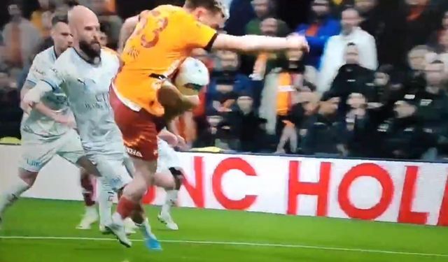 Barış Alper yerde kaldı! Galatasaray penaltı bekledi