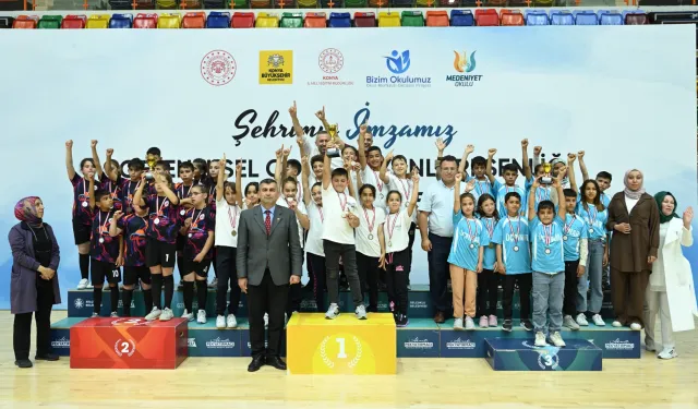 Konya'da 'geleneksel oyunlar' ödüllendirildi