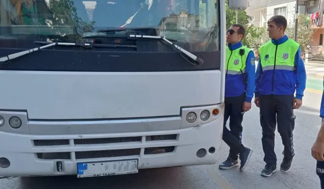Manisa Büyükşehir’den, servis araçlarına denetim