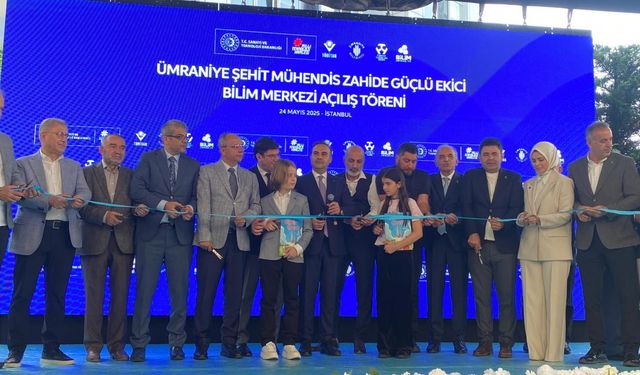 Ümraniye Bilim Merkezi açıldı