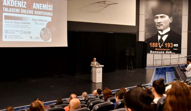 Antalya Muratpaşa'da 'Akdeniz Anemisi' farkındalığı