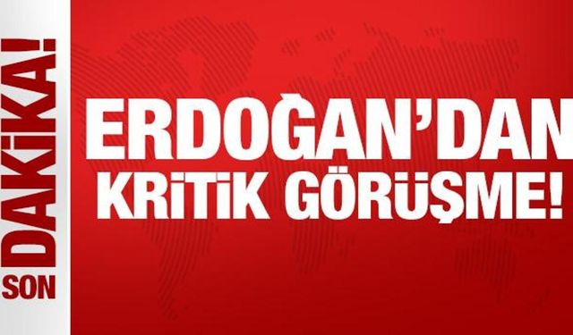 Cumhurbaşkanı Erdoğan, Pakistan Başbakanı Şerif ile görüştü