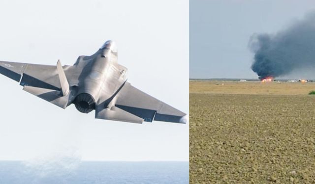 ABD'de F-35 savaş uçağı düştü