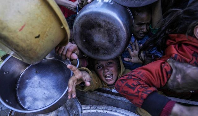 Gazze'de açlıktan şehit olanların sayısı 160'a dayandı