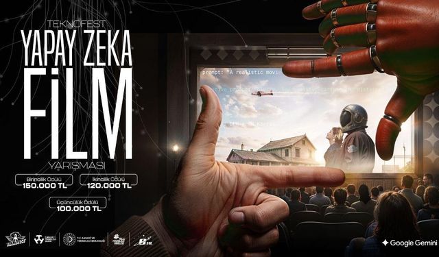Google ve T3 Vakfından Teknofest temasının kısa filmle buluştuğu yapay zeka film yarışması