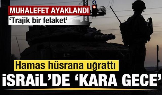 Hamas hüsrana uğrattı! İsrail'de 'Kara gece' Muhalefet ayaklandı: Felaket...