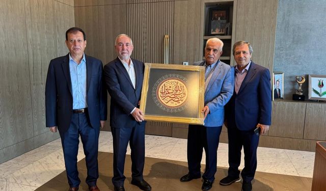 Kanal7 Yönetim Kurulundan Burhaneddin Tanyeri’ne ‘hayırlı olsun’ ziyareti