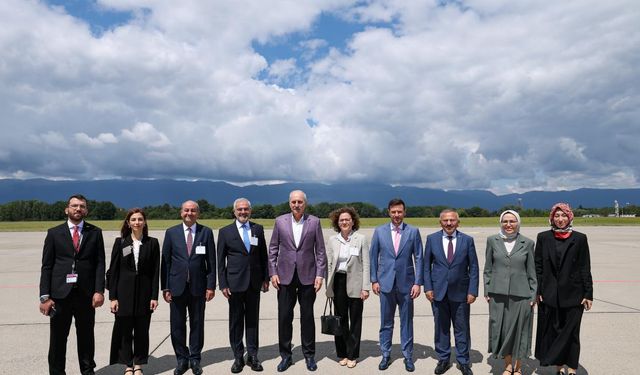 TBMM Başkanı Kurtulmuş, Altıncı Dünya Parlamento Başkanları Konferansı için Cenevre'de