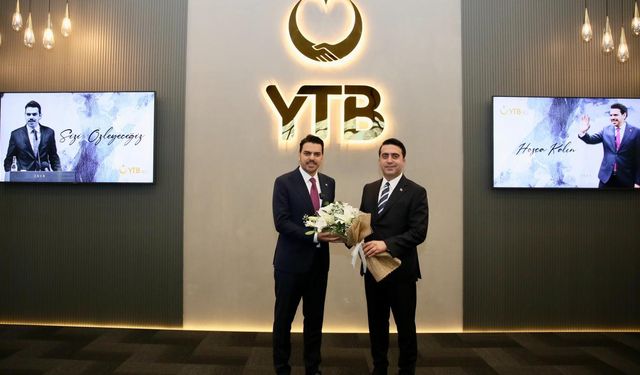 TİKA Başkanlığına seçilen Abdullah Eren, YTB'deki görevini devretti