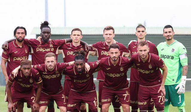 Trabzonspor-Kocaelispor! İlk 11'ler belli oldu