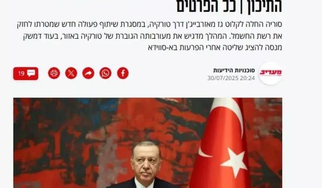 Türkiye'nin hamlesi İsrail'i tedirgin etti